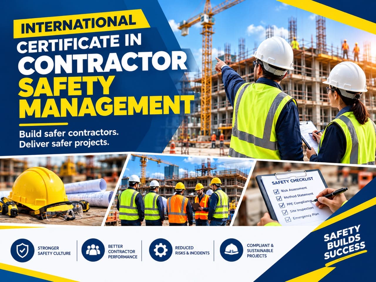 International Certificate in Contractor Safety Management programme poster