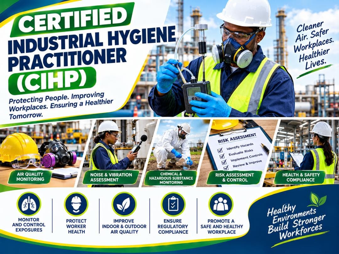 Certified Industrial Hygiene Practitioner (CIHP) programme poster