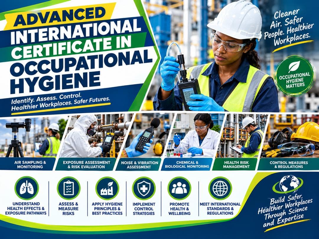 Advanced International Certificate in Occupational Hygiene programme poster